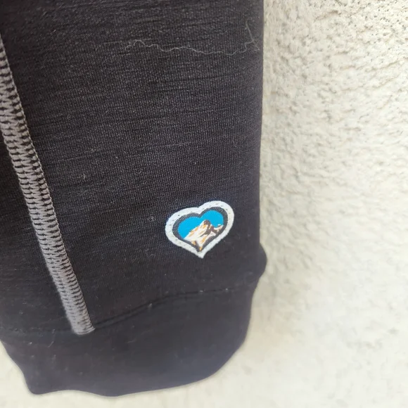 KUHL Women's Woolforce Jacket Small Black Full Zip Outdoor Hiking Gorpcore - Picture 11 of 11